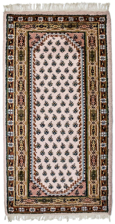 Wollteppich 74x137cm - beige
