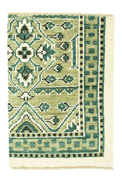 Wollteppich 64x87cm - grün