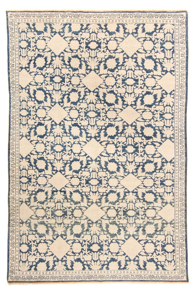 Designer Teppich 185x279cm - dunkelblau