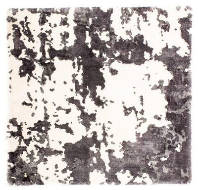 Viskose Teppich 70x70cm - beige