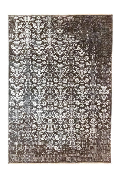 Designer Teppich 181x256cm - schwarz