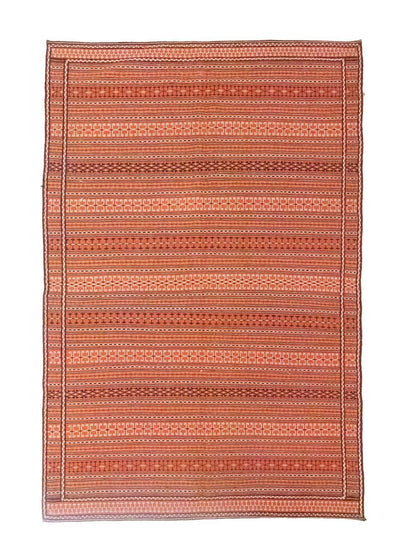 Kelim Fars Teppich 173x244cm - braun