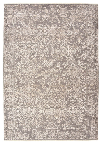 Designer Teppich 152x215cm - hellgrau