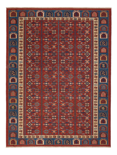 Kelim Afghan Teppich 175x229cm - rost