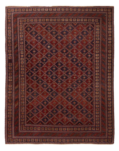 Kelim Afghan Teppich 200x260cm - rot