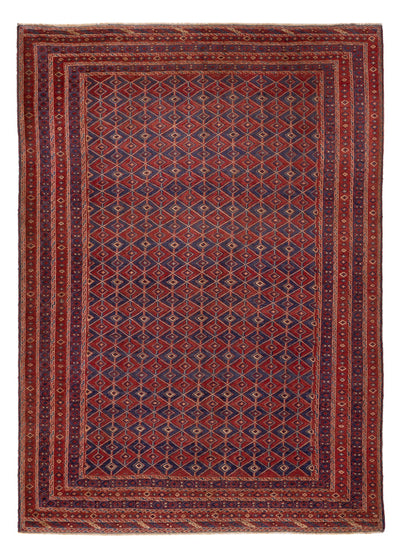 Kelim Afghan Teppich 198x280cm - rot