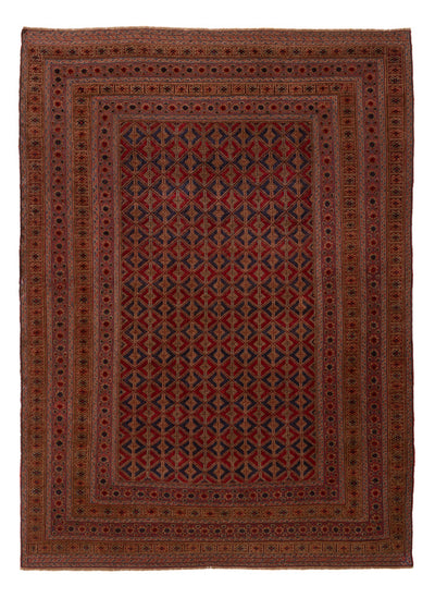 Kelim Afghan Teppich 202x272cm - rot
