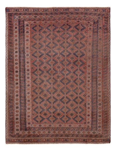 Kelim Afghan Teppich 152x200cm - mehrfarbig