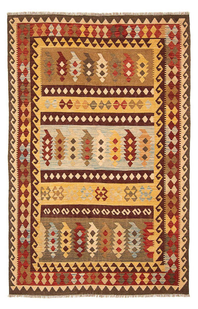 Kelim Maimene Teppich 197x296cm - mehrfarbig