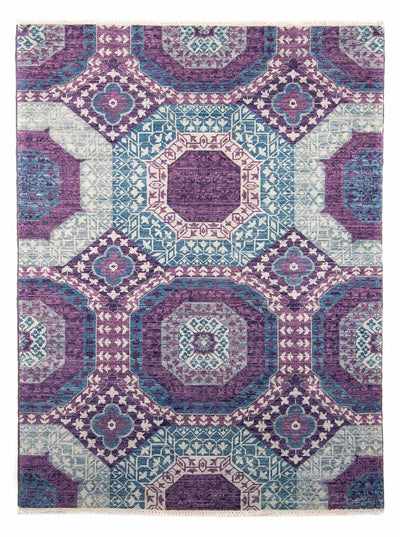 Designer Teppich 156x210cm - mehrfarbig