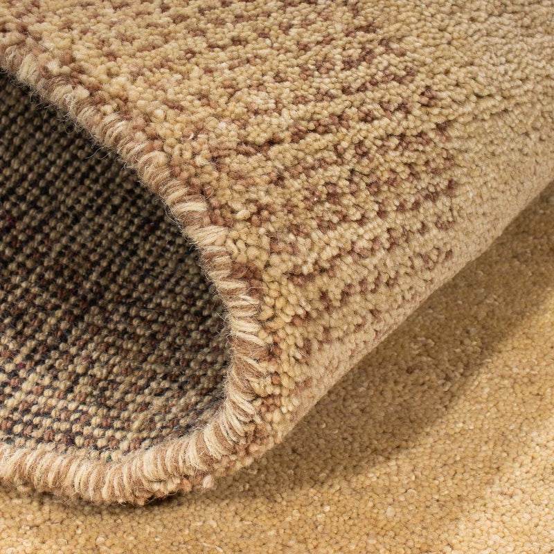 Gabbeh Teppich Indus 70x140cm - Wollteppich - beige