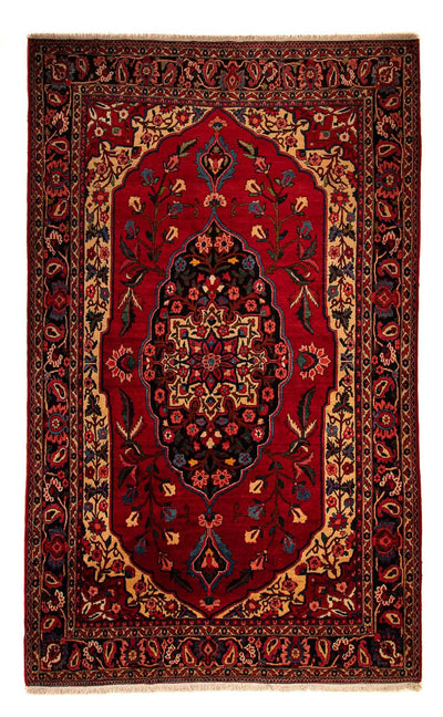 Bachtiar Teppich 228x400cm - Perserteppich - dunkelrot