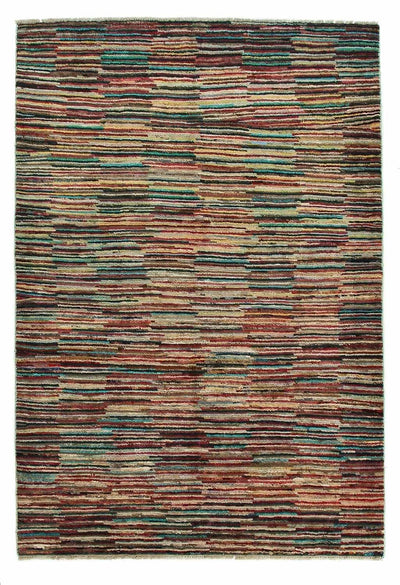 Ziegler Modern Teppich 124x181cm - Orientteppich - mehrfarbig