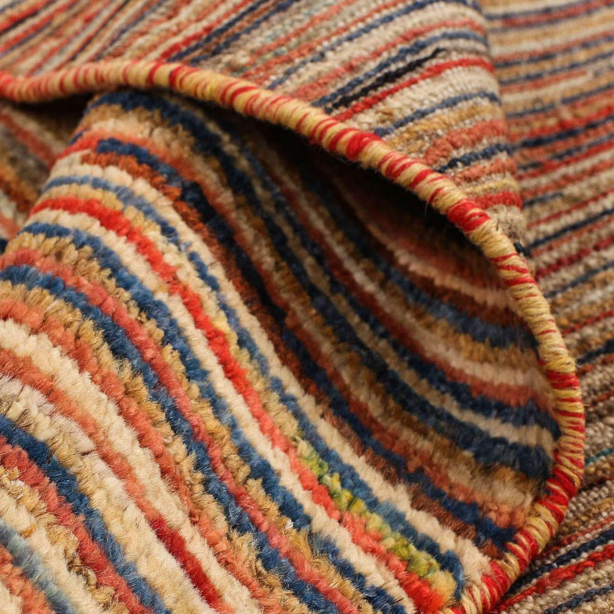 Ziegler Modern Teppich 116x185cm - Orientteppich - mehrfarbig