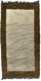 Nepal Teppich 70x140cm - Wollteppich - beige
