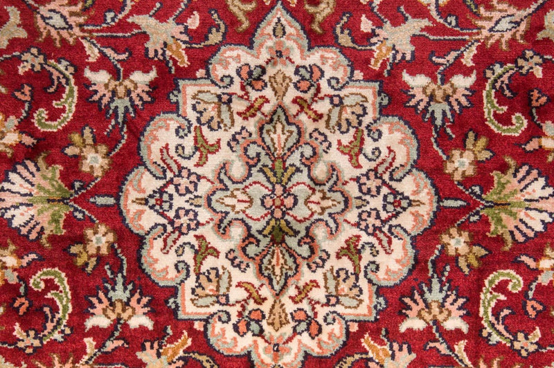 Kaschmir Seide Teppich 80x120cm - Orientteppich - rot