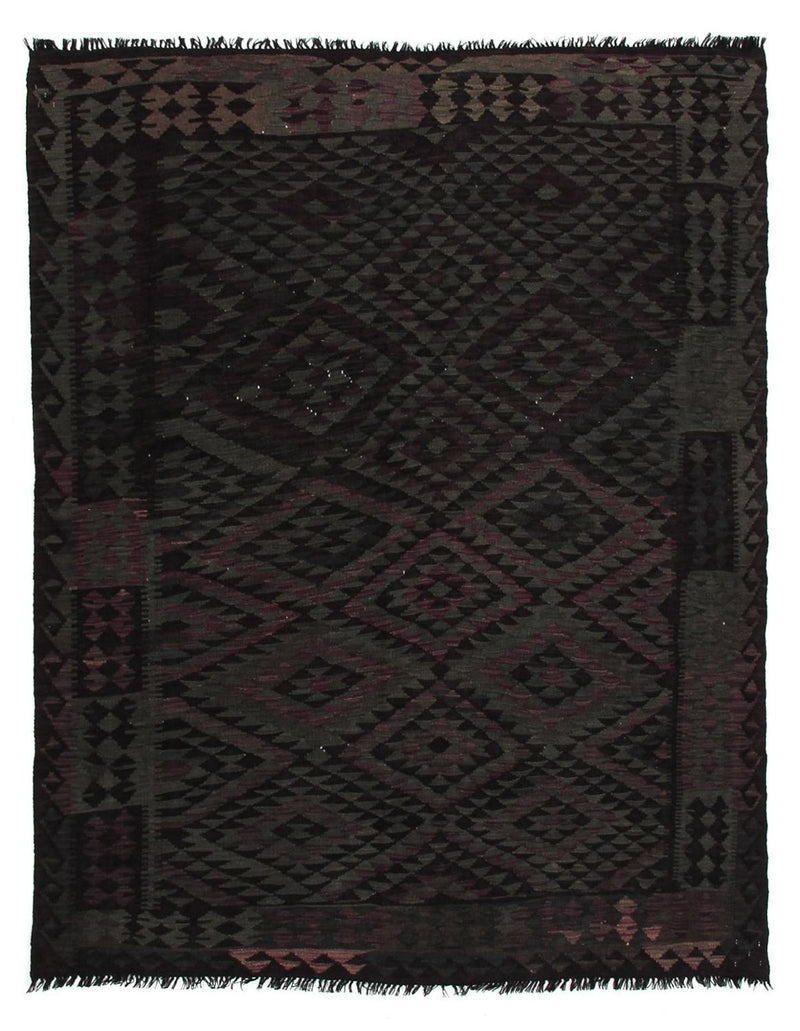 Kelim Maimene Teppich 162x212cm - Wollteppich