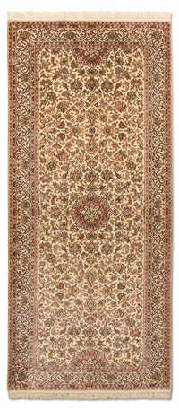 Kaschmir Seide Teppich 77x190cm - Orientteppich - beige – product image