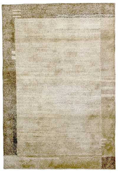 Nepal Teppich 125x182cm - Wollteppich - mehrfarbig