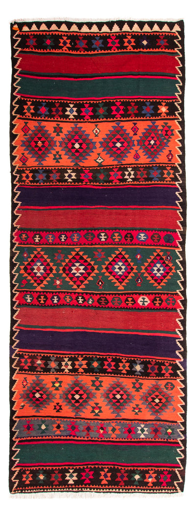 Kelim Teppich Old 135x380cm - mehrfarbig