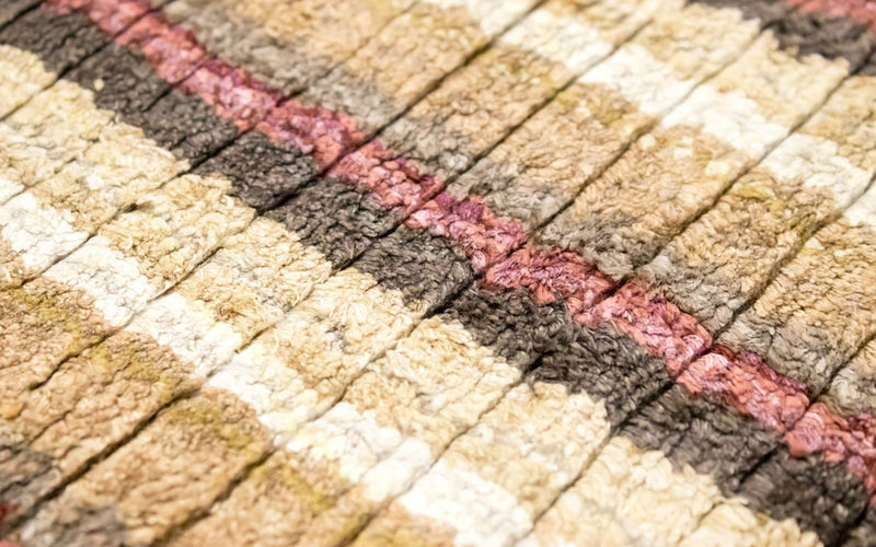 Viskose Teppich 198x270cm - mehrfarbig