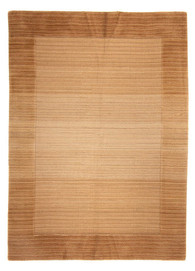 Loribaft Loom Teppich 140x200cm - Wollteppich - hellbraun