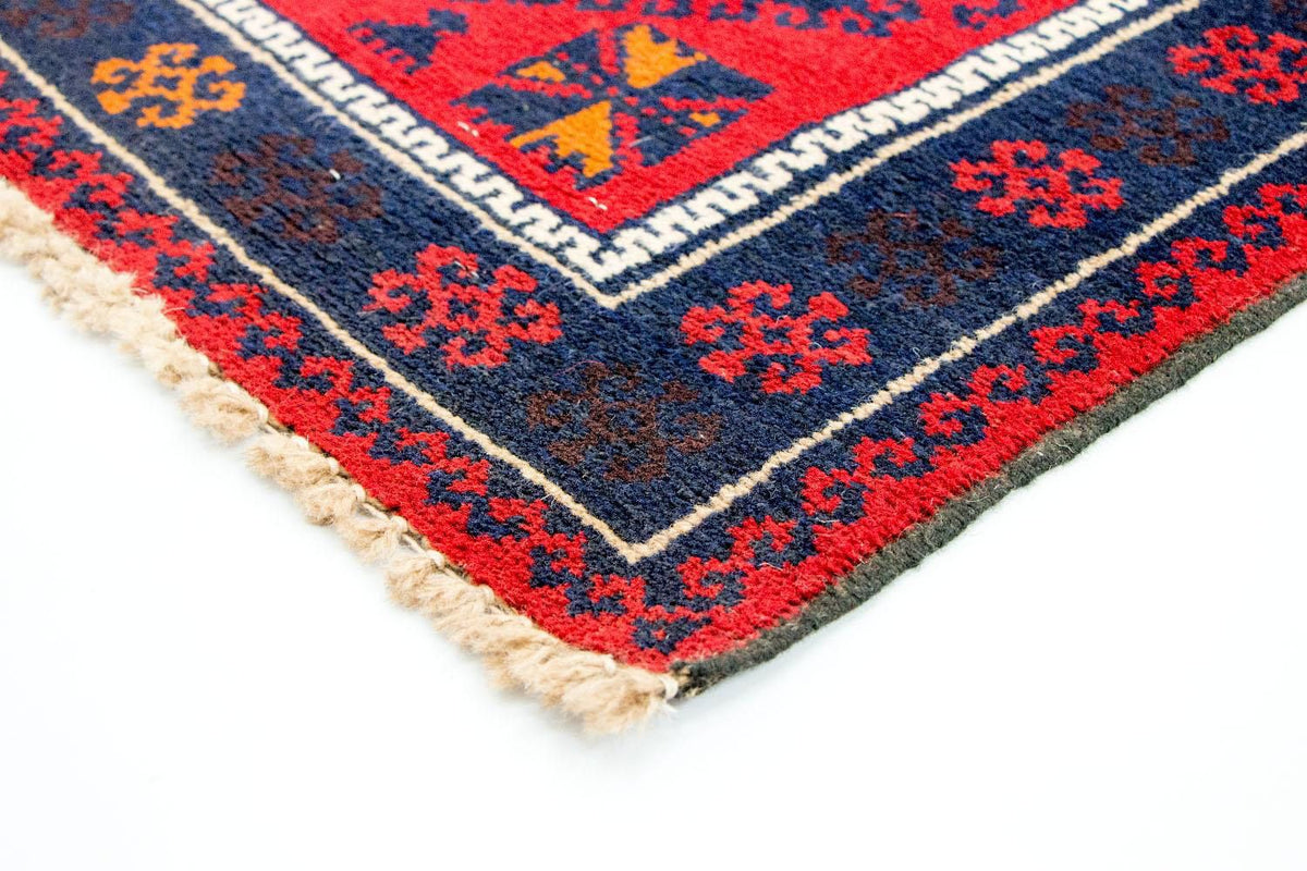 Belutsch Teppich 67x135cm - Orientteppich - rot