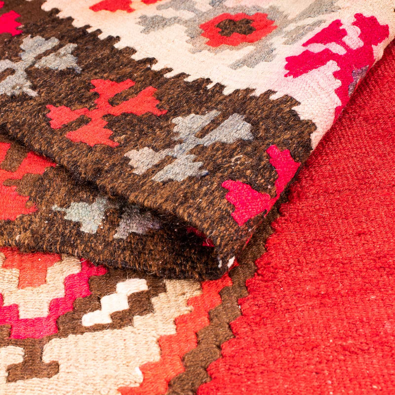 Kelim Teppich Old 150x380cm - mehrfarbig