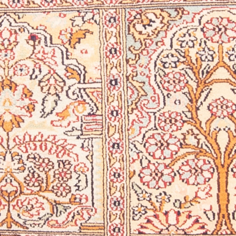 Kaschmir Seide Teppich 79x119cm - Orientteppich - mehrfarbig