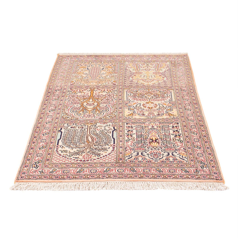 Kaschmir Seide Teppich 79x119cm - Orientteppich - mehrfarbig