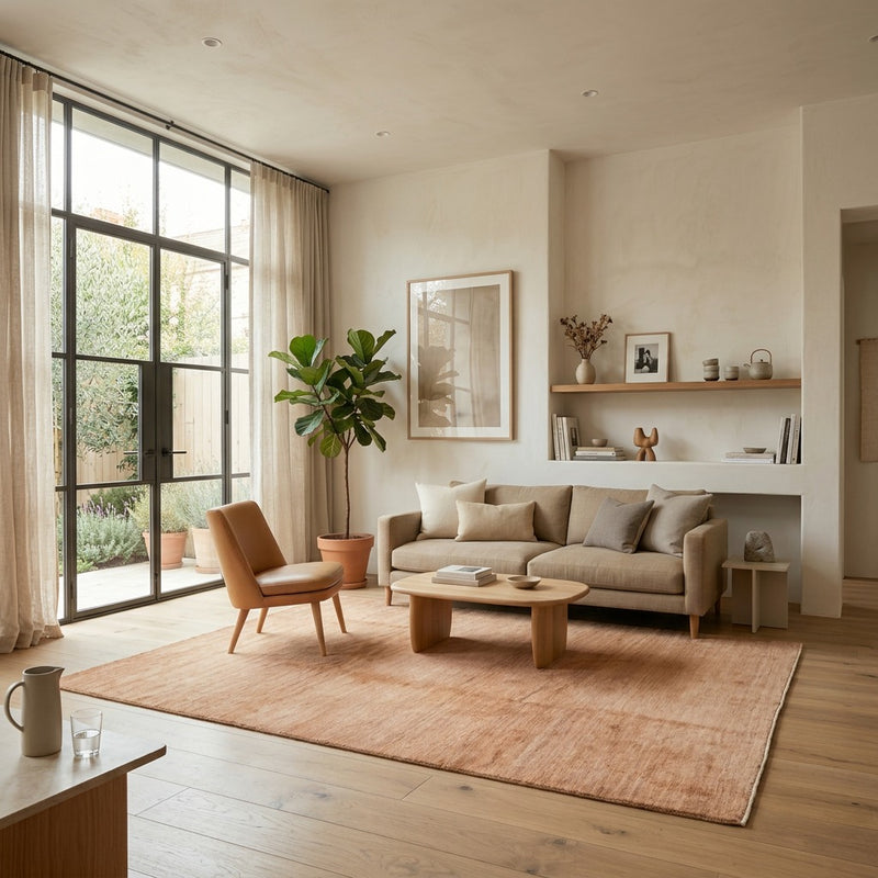 Ziegler Modern Teppich 200x300cm - Orientteppich - beige