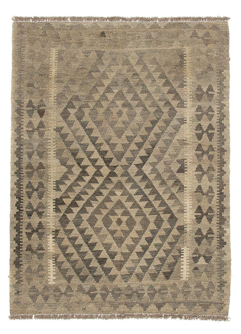 Kelim Maimene Teppich 104x147cm - Wollteppich