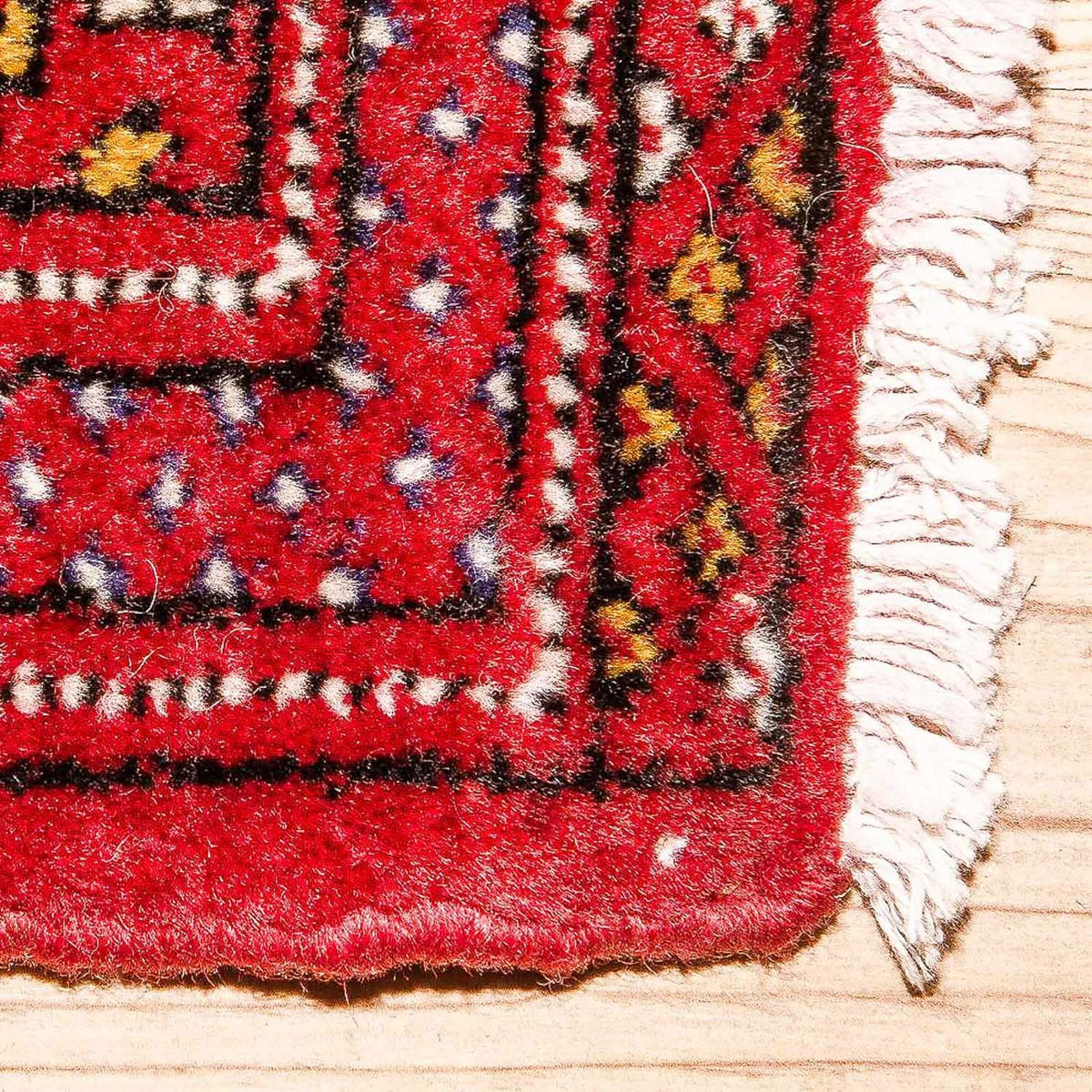 Turkaman Teppich 70x140cm - Orientteppich - rot