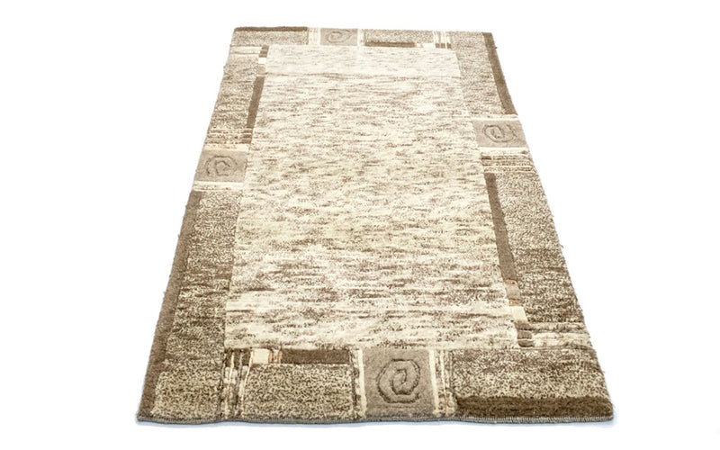 Nepal Teppich 90x161cm - Wollteppich - mehrfarbig