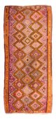 Kelim Teppich Old 155x320cm - mehrfarbig