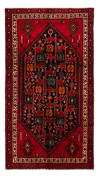 Hosseinabad Teppich 166x292cm - Perserteppich - rot