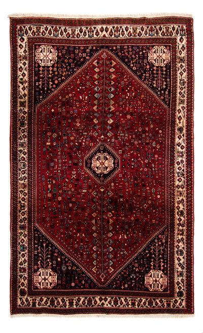 Abadeh Teppich 193x302cm - Perserteppich - rot