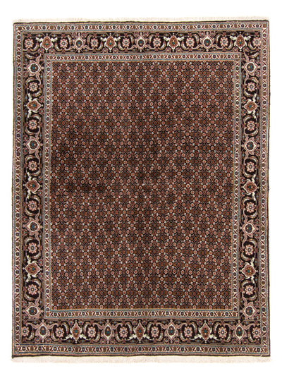 Täbriz - 40 Raj Teppich 155x205cm - Perserteppich - dunkelblau