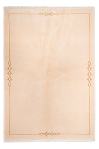 Nepal Teppich 170x235cm - Wollteppich - beige – product image