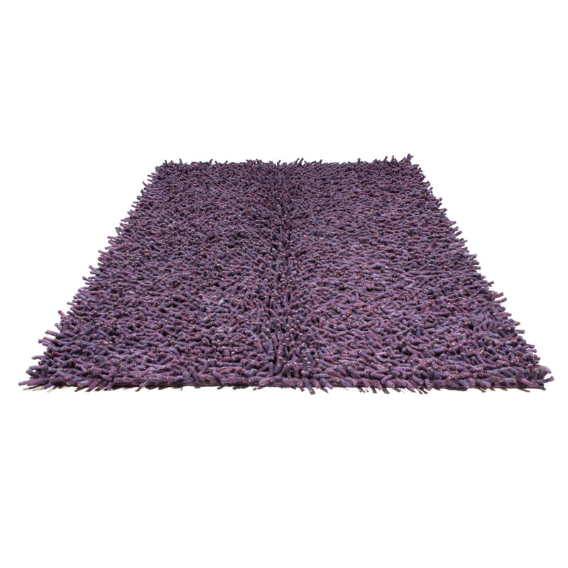 Hochflor Teppich 170x240cm - lila