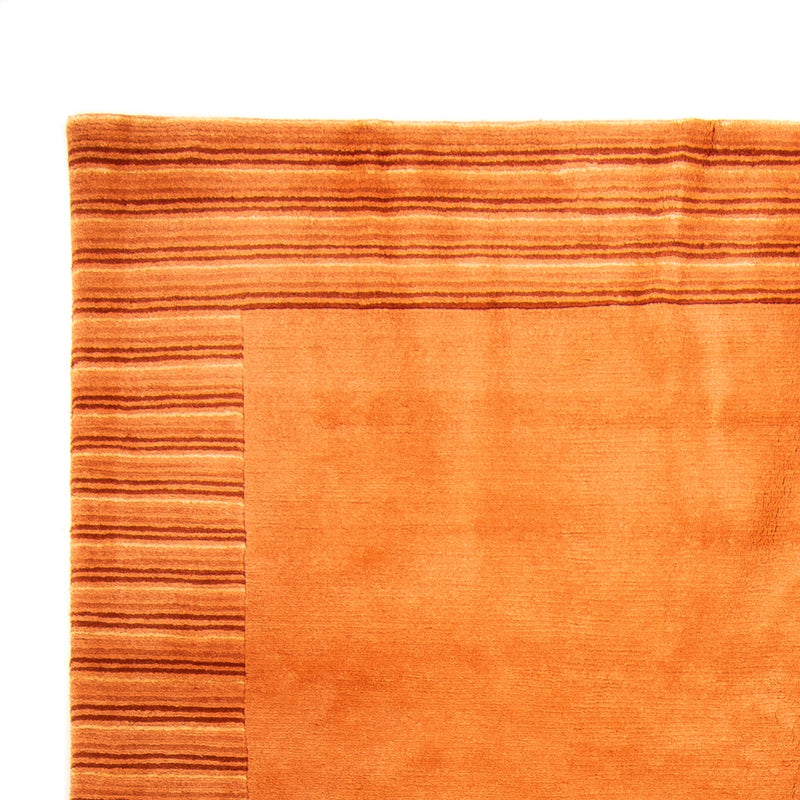 Nepal Teppich 200x300cm - Wollteppich - terrakotta