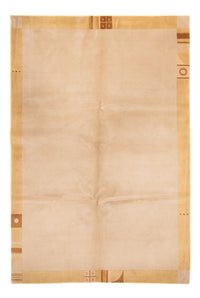 Nepal Teppich 191x284cm - Wollteppich - beige – product image