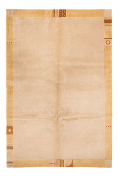 Nepal Teppich 191x284cm - Wollteppich - beige