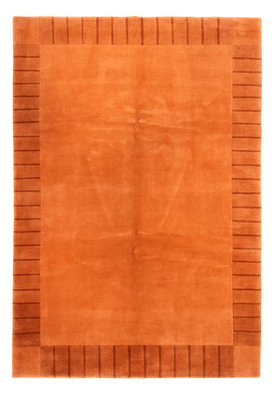 Nepal Teppich 205x300cm - Wollteppich - terrakotta