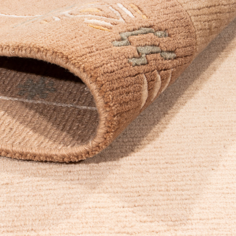 Nepal Teppich - Royal - 124 x 184 cm - braun