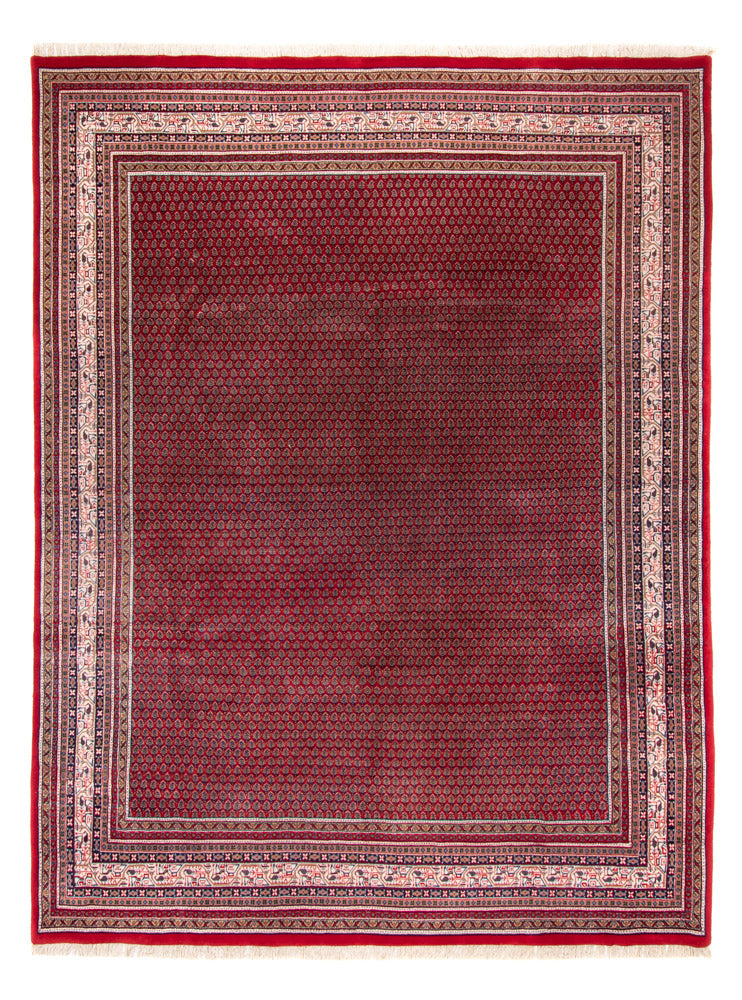Indo Mir Teppich 249x335cm - Orientteppich - rot