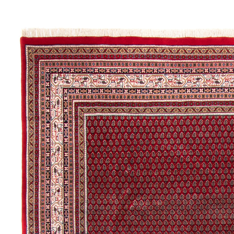 Indo Mir Teppich 249x335cm - Orientteppich - rot