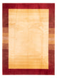 Nepal Teppich 251x352cm - Wollteppich - gold