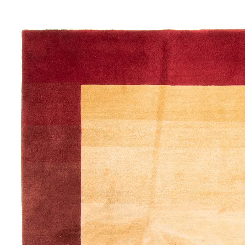 Nepal Teppich 251x352cm - Wollteppich - gold