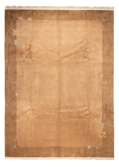 Nepal Teppich 249x345cm - Wollteppich - braun